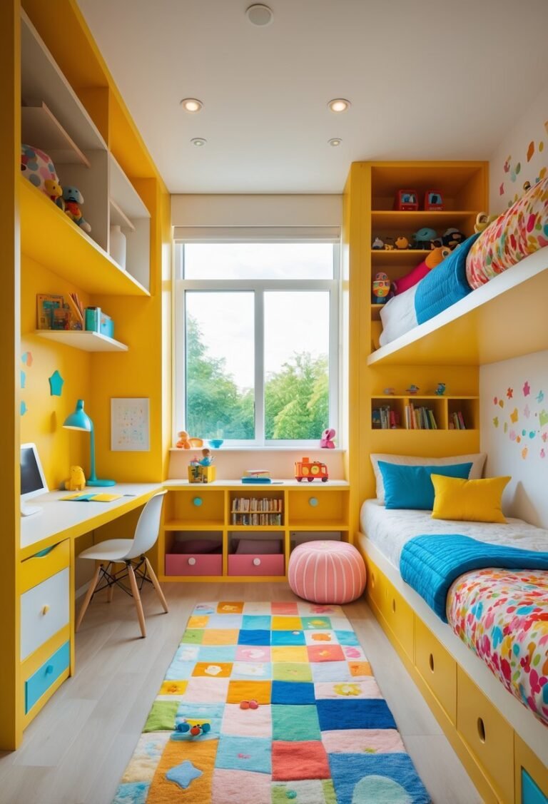15 Small Shared Kids Bedroom Ideas for Maximizing Space and Style