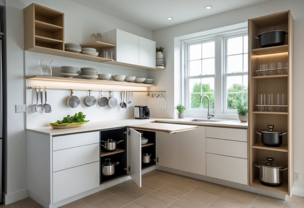 12 Tiny Kitchen Design Tricks To Maximize Space Efficiently And Stylishly