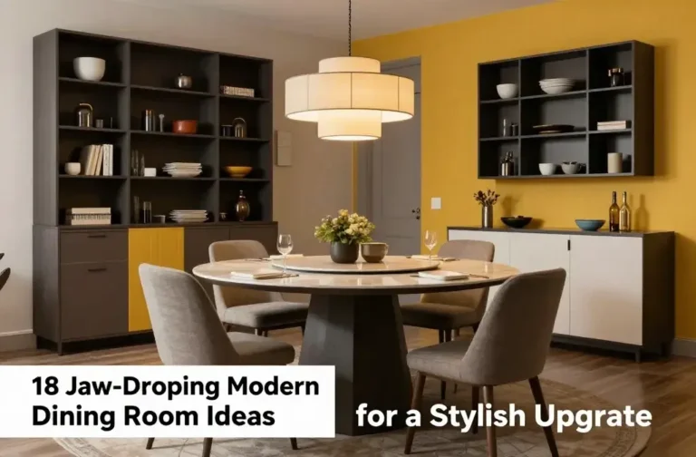 18 Jaw-Dropping Modern Dining Room Ideas for a Stylish Upgrade