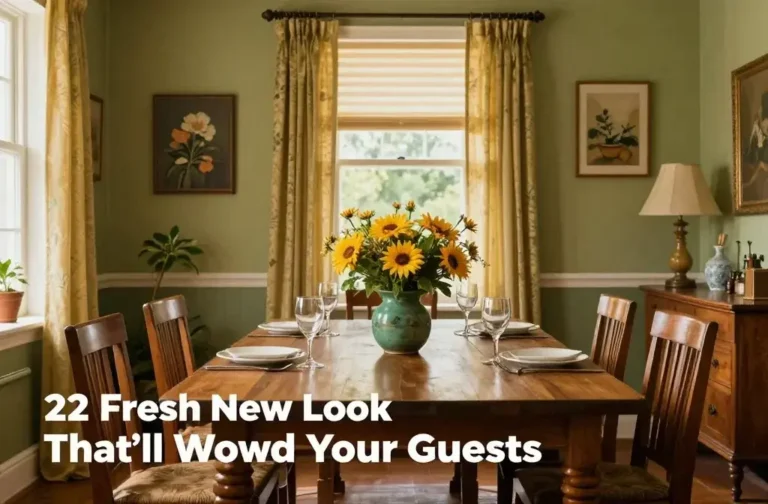 22 Dining Room Decor Ideas for a Fresh New Look That’ll Wow Your Guests