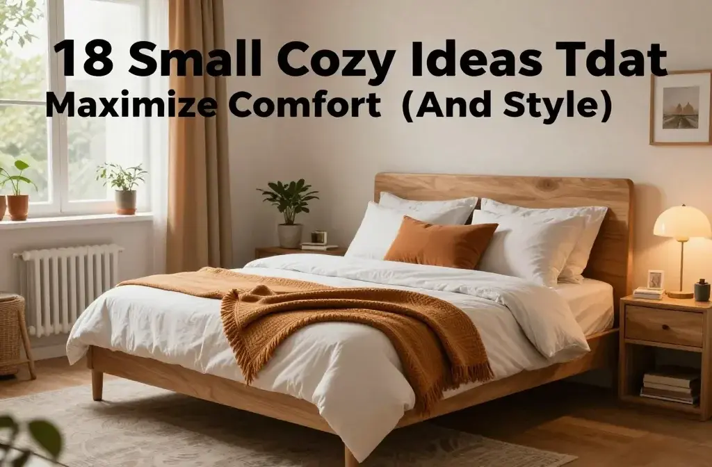 18 Small Cozy Bedroom Ideas That Maximize Comfort (And Style!)