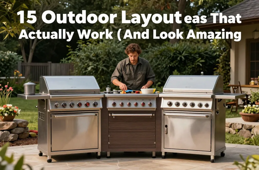 15 Outdoor Kitchen Layout Ideas That Actually Work (And Look Amazing)