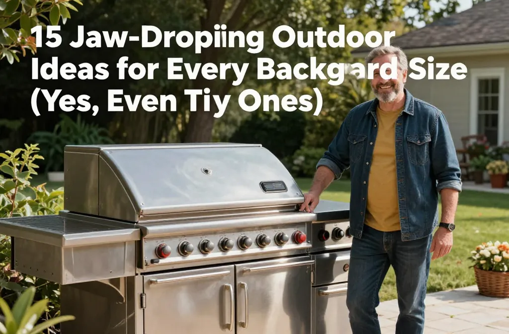 15 Jaw-Dropping Outdoor Kitchen Ideas for Every Backyard Size (Yes, Even Tiny Ones!)