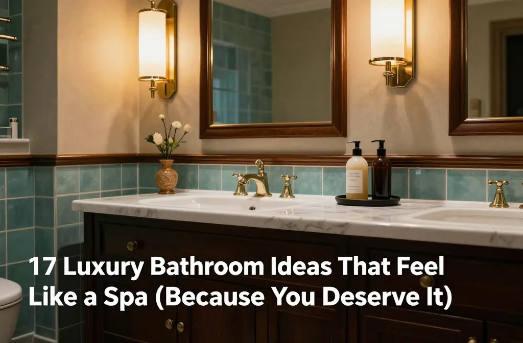 17 Luxury Bathroom Ideas That Feel Like a Spa (Because You Deserve It)