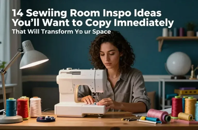 14 Sewing Room Inspo Ideas You’ll Want to Copy Immediately That Will Transform Your Space